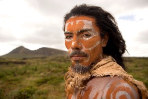 Native Rapa Nui Man, Easter Island, Chile