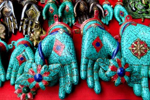 Souvenirs in Kathmandu, Nepal